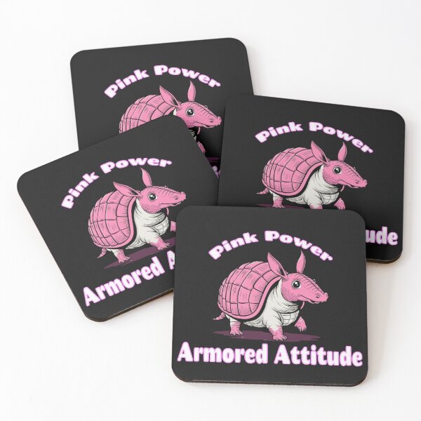 Item preview, Pink armadillo graphic design designed and sold by JennyFinns.