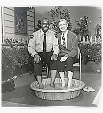 Herr Rogers und Offizier Clemmons Poster