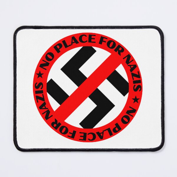 Item preview, No Place For Nazis designed and sold by TrndngDsgnsFY.