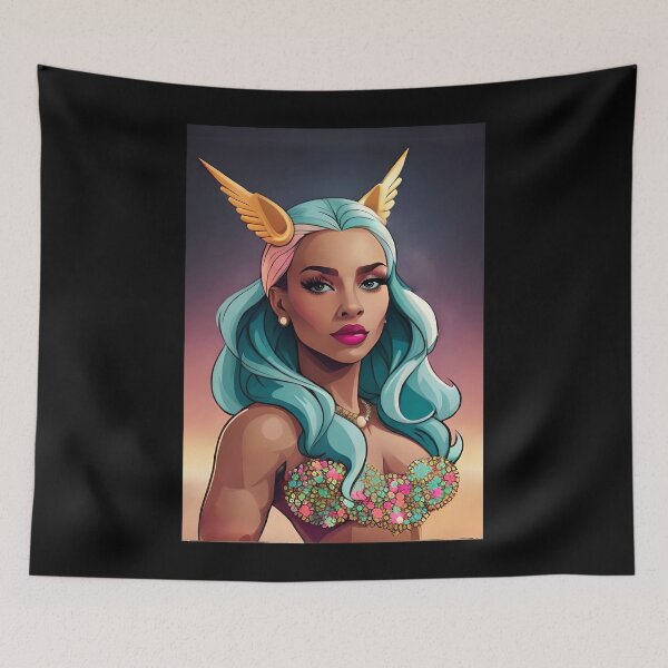 Item preview, Glam Goddess Fashion Woman Empowerment Girl Power Inspirations designed and sold by Melan Designs.