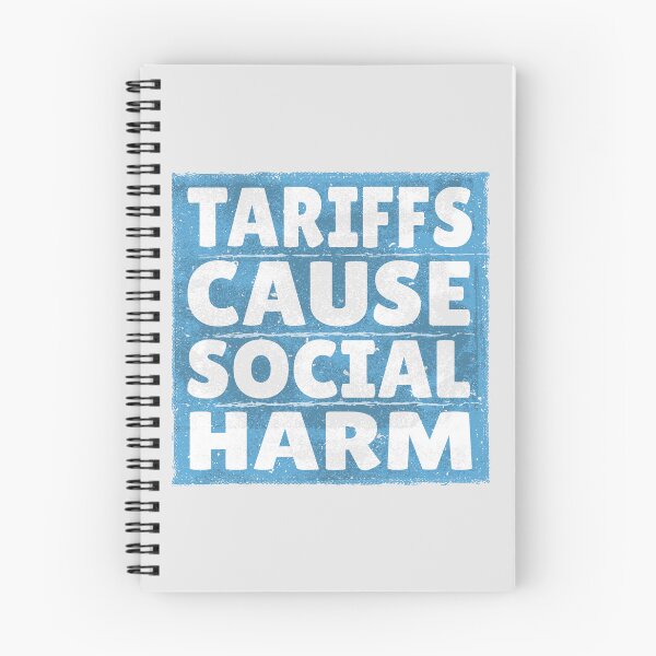 Item preview, Tariffs cause social harm USA Politics designed and sold by Pollylitical.
