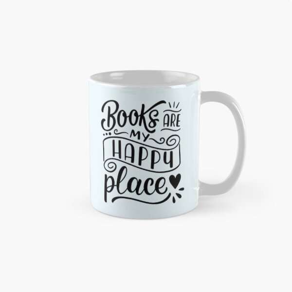 Item preview, Books are my happy place designed and sold by mayralejandrat.