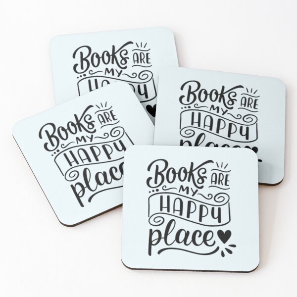 Item preview, Books are my happy place designed and sold by mayralejandrat.