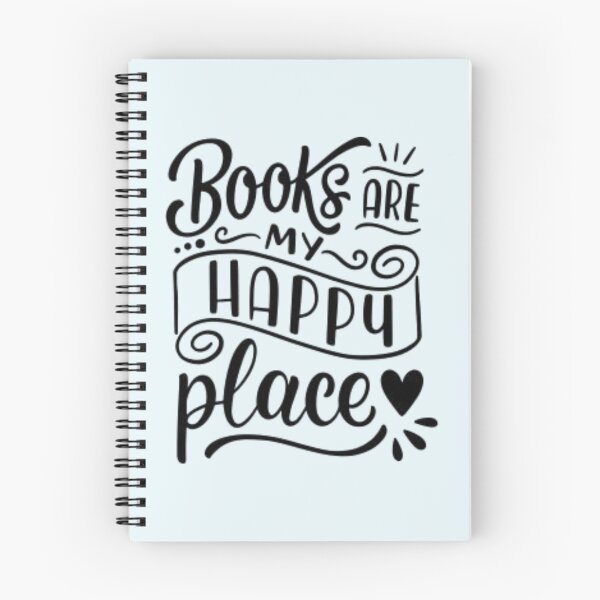 Item preview, Books are my happy place designed and sold by mayralejandrat.