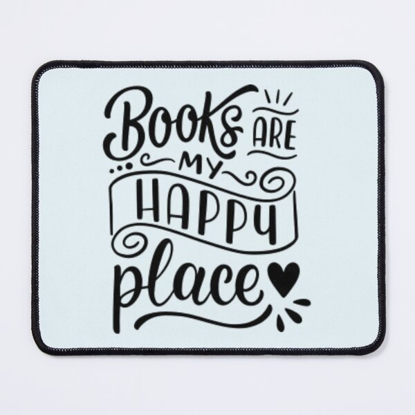 Item preview, Books are my happy place designed and sold by mayralejandrat.