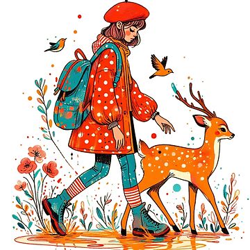 Artwork thumbnail, Woodland Wanderer: A Journey of Friendship by Coollzone