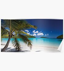 Tropical beach Poster