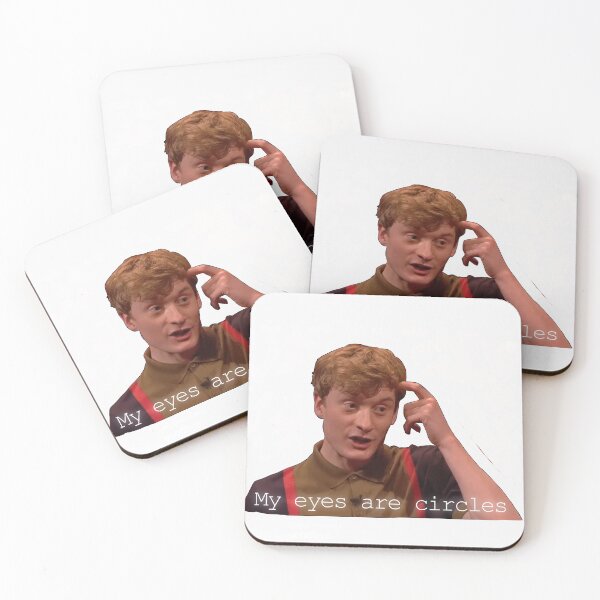 Item preview, James Acaster My eyes are circles designed and sold by DicedTomatoes.