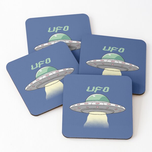 Item preview, Retro Alien Spaceship Art designed and sold by FlashCraft Design.