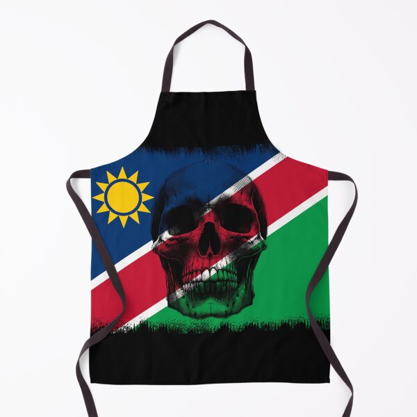 Item preview, NAMIBIA SKULL FLAG NATION RAREART COUNTRY HALLOWEEN #ogirdor designed and sold by ogirdorgraphics.