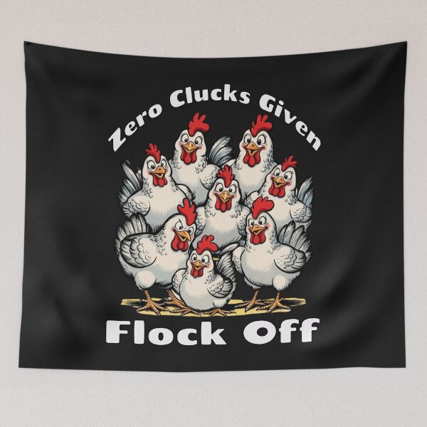 Item preview, Flock off graphic design designed and sold by JennyFinns.