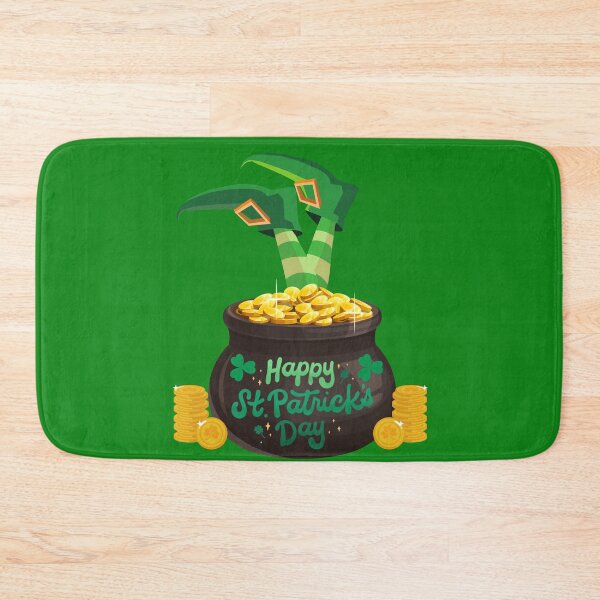 Item preview, St. Patrick's Day Elf Feet in Pot of Gold T-Shirt designed and sold by FaeryNuff.