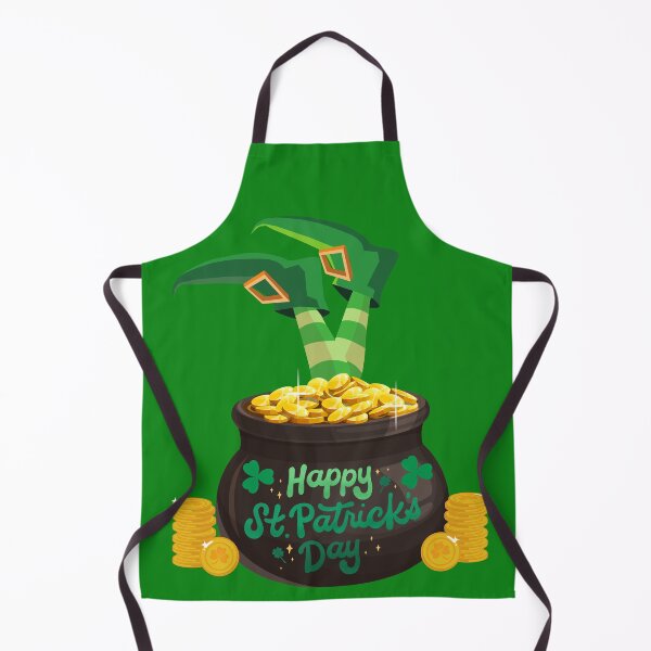 Item preview, St. Patrick's Day Elf Feet in Pot of Gold T-Shirt designed and sold by FaeryNuff.