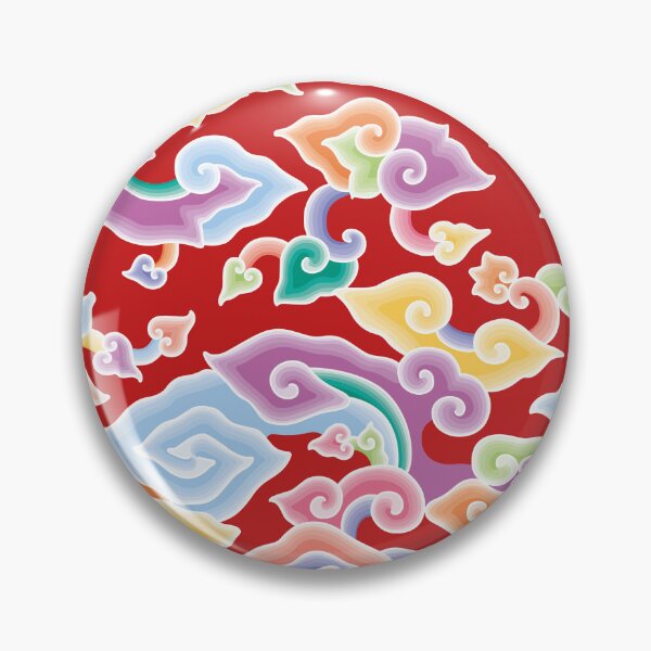 Item preview, Colorful Mega Mendung Batik Pattern designed and sold by YoungLWorkshop.
