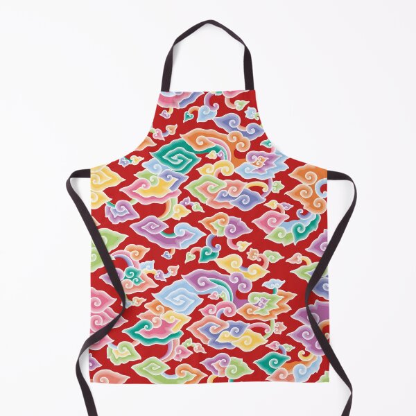 Item preview, Colorful Mega Mendung Batik Pattern designed and sold by YoungLWorkshop.