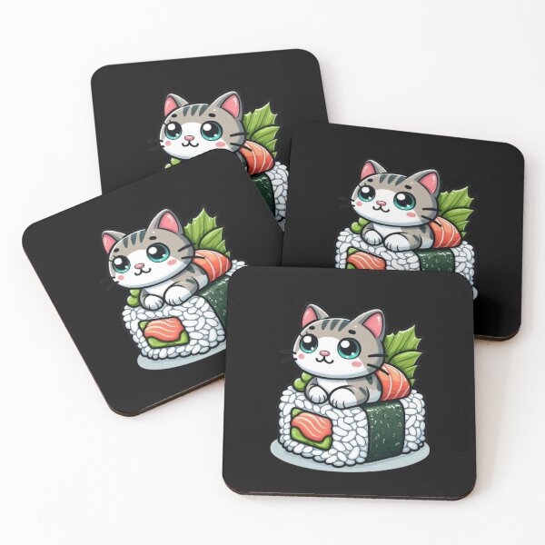 Item preview, Sushi Cat  designed and sold by FLATVAC STICKER.