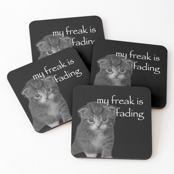 Item preview, My Freak Is Fading Cat designed and sold by ilytbellaa.