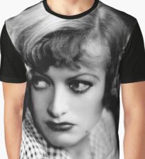 Joan Crawford Regen Grafik T-Shirt