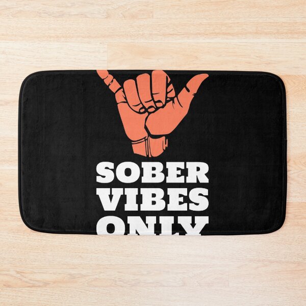 Item preview, Sober Vibes Only - Sobriety Apparel designed and sold by BaroqueBull.
