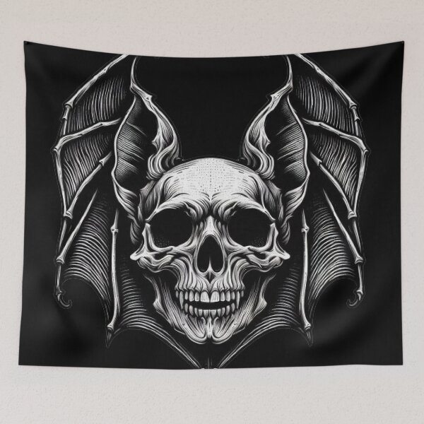 Item preview, Bat Skull designed and sold by FLATVAC STICKER.