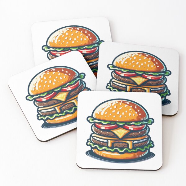 Item preview, Burger designed and sold by FLATVAC STICKER.