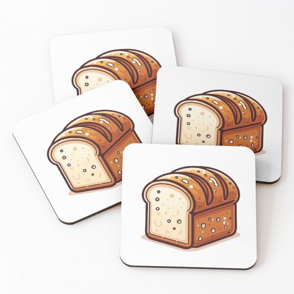 Item preview, White bread designed and sold by FLATVAC STICKER.