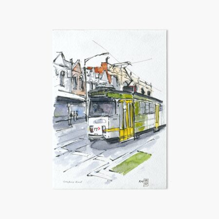 Artikel-Vorschau von Straßenbahn Melbourne, designt und verkauft von rossmcsketching.