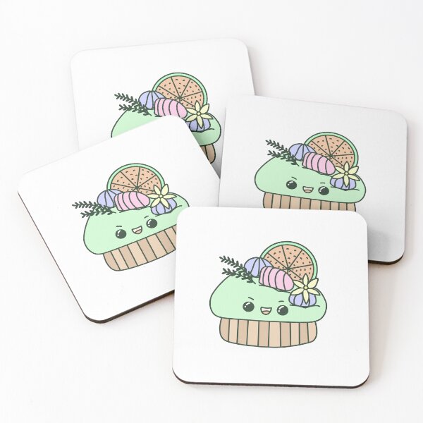 Item preview, smiling cupcake designed and sold by Leiliane-Sherer.