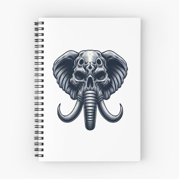 Item preview, Elephant skull designed and sold by FLATVAC STICKER.