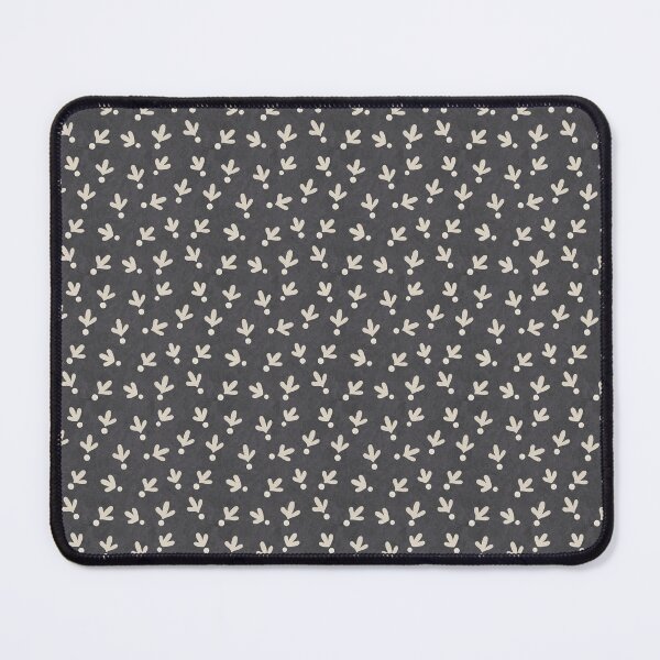 Item preview, Sprigs - White on Grey designed and sold by pixypalette.