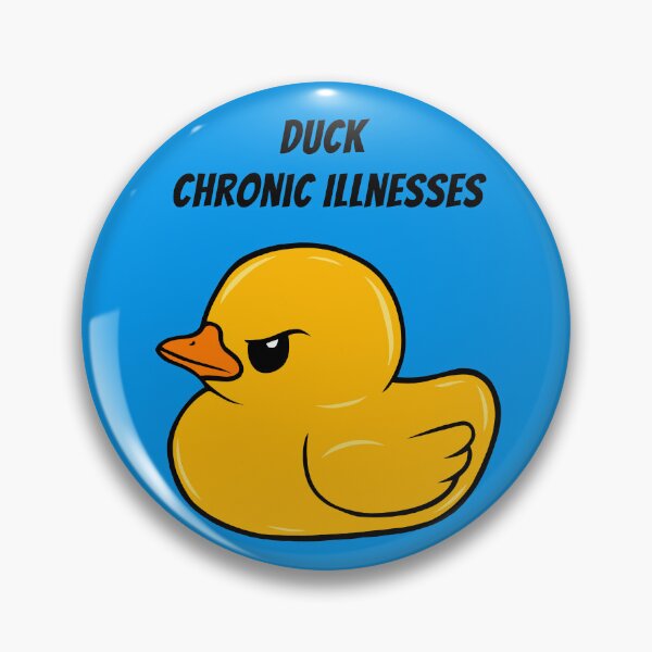 Item preview, Duck Chronic Illnesses (Yellow) designed and sold by CaitlynConnor.