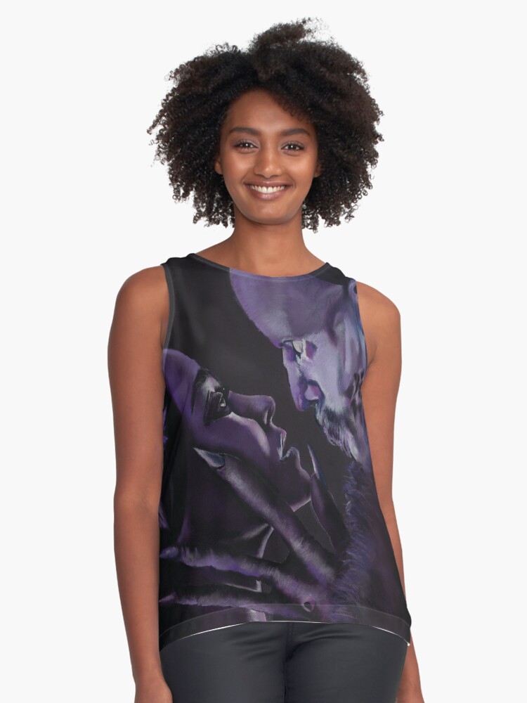 Item preview, Sleeveless Top designed and sold by ChantalHandley-.