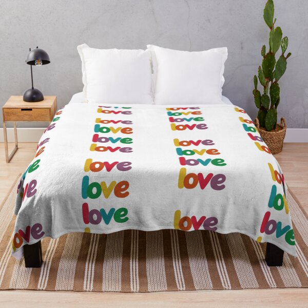 Item preview, Rainbow Love Typography #2 designed and sold by EunsooLee.