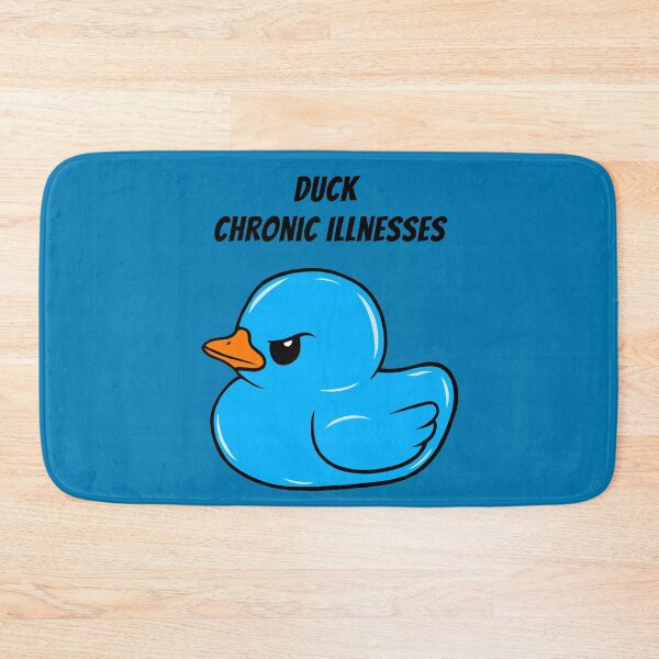 Item preview, Duck Chronic Illnesses (Blue) designed and sold by CaitlynConnor.