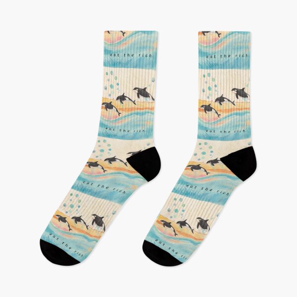 Item preview, Eat The Rich Orca Pod designed and sold by LeetlBug.
