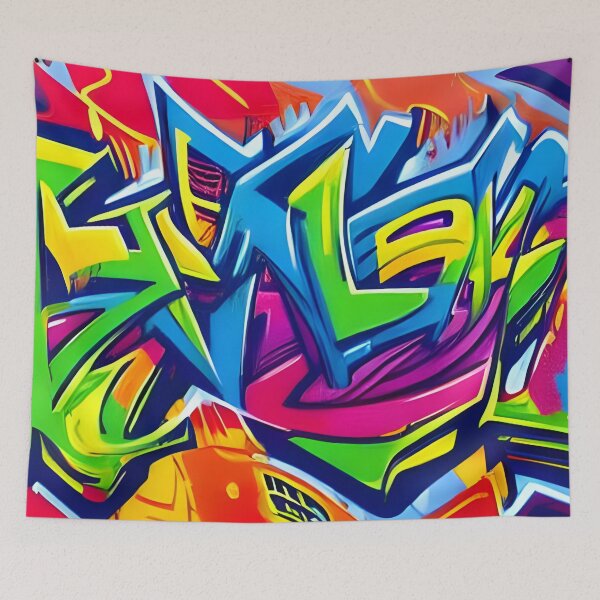 Item preview, Abstract Graffiti Art Design | 378 designed and sold by City Graffix Design Co..