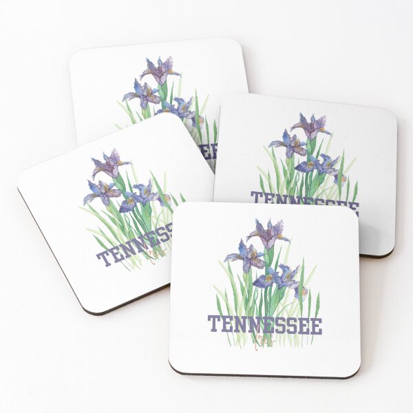 Artikelvorschau, Tennessee State Flower Iris Klassisches T-Shirt Sticker entworfen und verkauft von ThinkNature!.
