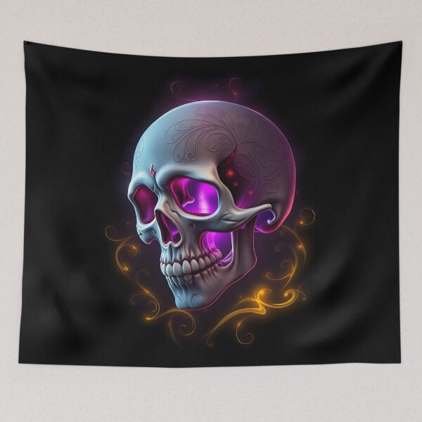 Item preview, Glowing Skull designed and sold by SecretSkulls.