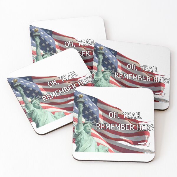 Item preview, Statue of Liberty Pro-Immigration shirt designed and sold by KateChurches.