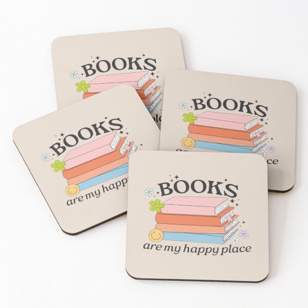 Item preview, Books are my happy place designed and sold by mayralejandrat.