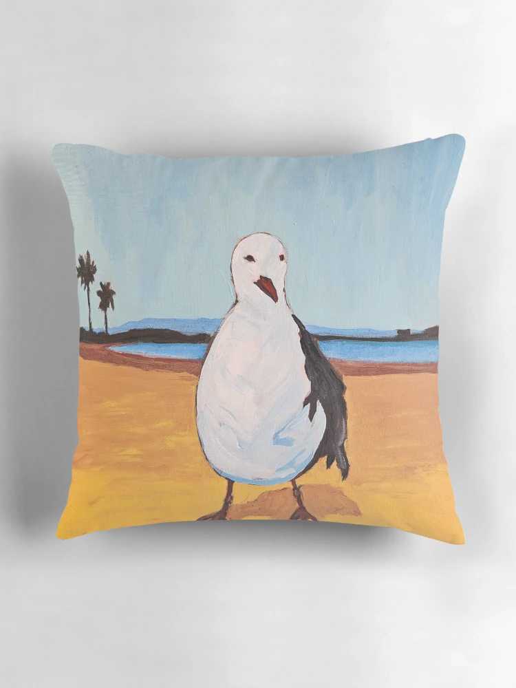 Aperçu 3 sur 4. Coussin avec l'œuvre Clyde créée et vendue par RudyYoder.