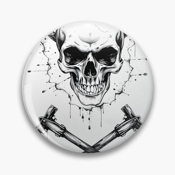 Item preview, Shovel X Skull designed and sold by SecretSkulls.