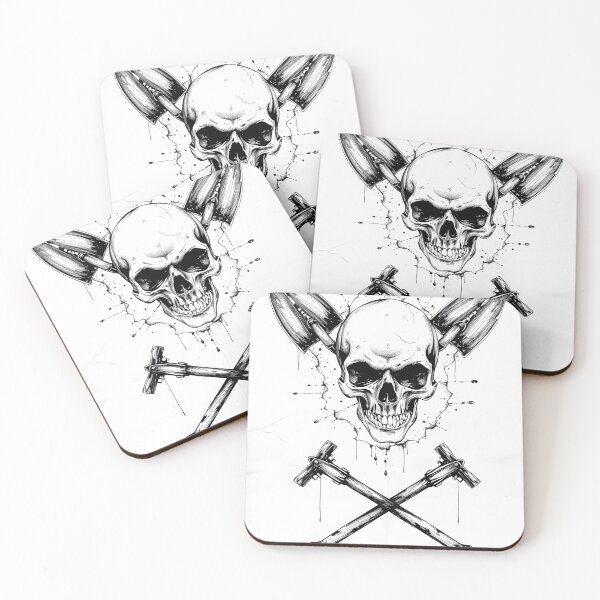 Item preview, Shovel X Skull designed and sold by SecretSkulls.