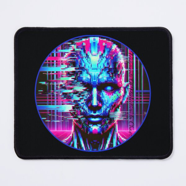 Item preview, "Neon Fragments: Glitch Art Vision" designed and sold by AdelkoDesigns.