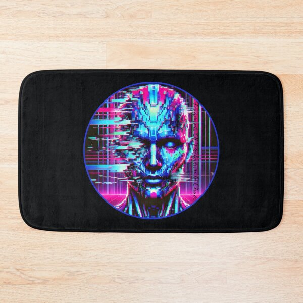 Item preview, "Neon Fragments: Glitch Art Vision" designed and sold by AdelkoDesigns.