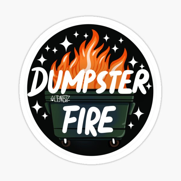 Artikel-Vorschau von Müllcontainer Feuer, designt und verkauft von altbarbzz.