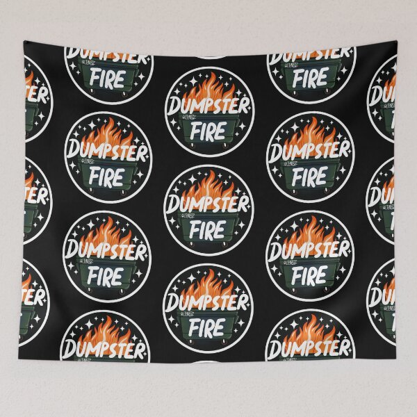 Item preview, Dumpster Fire designed and sold by altbarbzz.