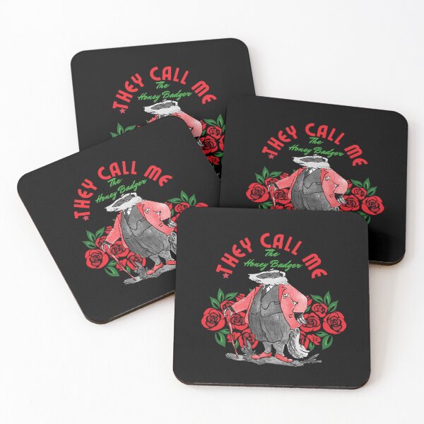 Item preview, They Call Me The Honey Badger designed and sold by dudelinart.