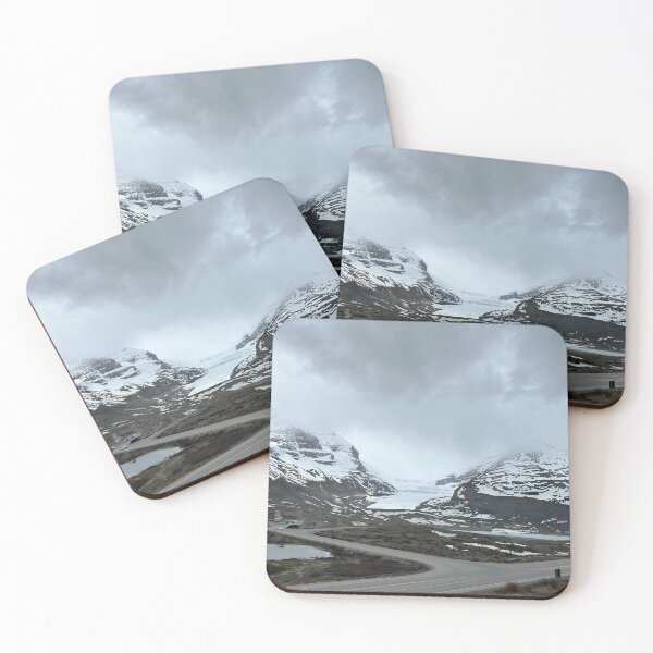 Item preview, Gloomy Majesty of Athabasca Glacier designed and sold by nomadportraits.