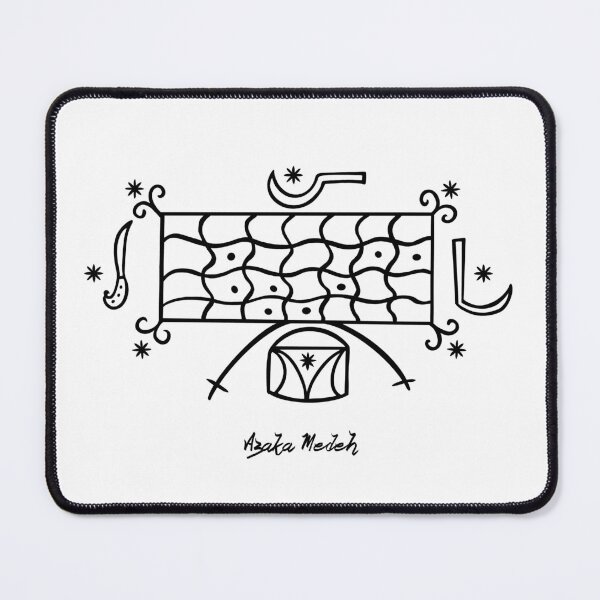 Item preview, Azaka Medéh (Kouzen) Veve - Calligraphy designed and sold by Atropa Parcae.